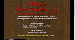 Desktop Screenshot of danceunlimited.us