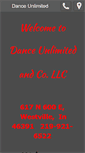 Mobile Screenshot of danceunlimited.us